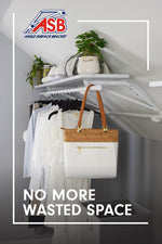 Angle Surface Bracket Closet Organization
